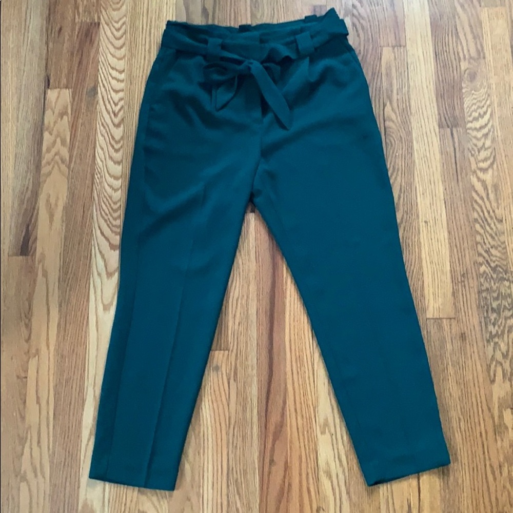 Express High Rise Paperbag Pants